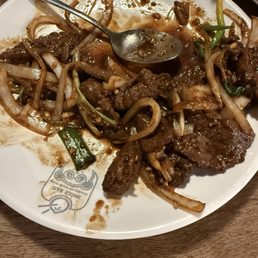 Mongolian Beef. Excellent.