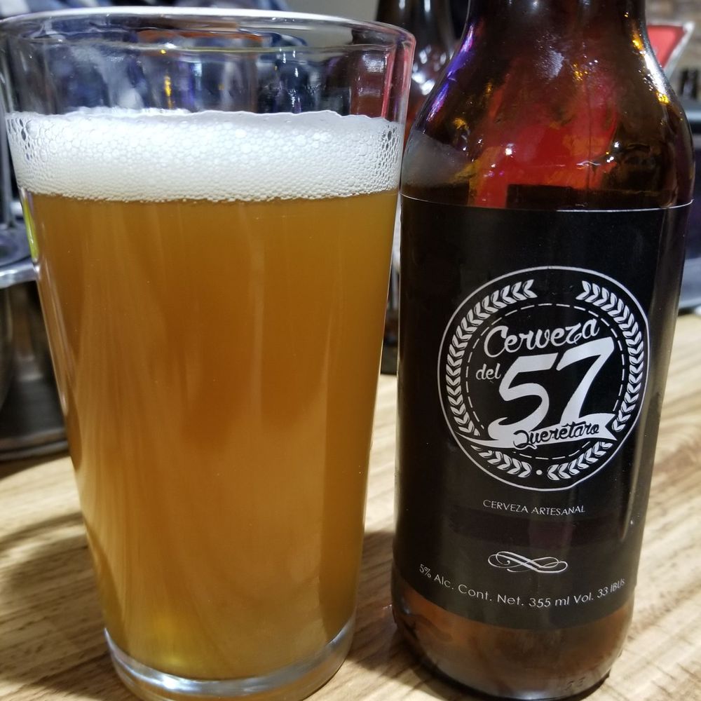 Tap Room 57 - The house beer was pretty good! - Tacos Near Me - Santiago de Querétaro, QUE