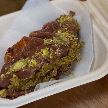 ChaChaCha - Dubai chocolate croffle - Desserts Near Me - Fremont, California