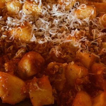 La Strada - Gnocchi with Meat Sauce and Freshly Grated Parmesan - Italian Near Me - American Canyon, California La Strada - Gnocchi with Meat Sauce and Freshly Grated Parmesan - Italian Near Me - American Canyon, California