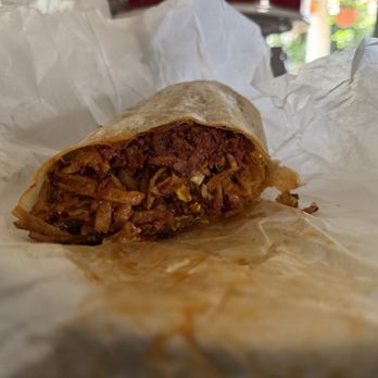 Nate's Korner - Chorizo burrito, delicious but too greasy. - Breakfast & Brunch Near Me - Santa Ana, California