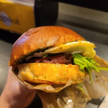 Eggslut - Sausage, Egg & Cheese sandwich - Breakfast & Brunch Near Me - Las Vegas, Nevada Eggslut - Sausage, Egg & Cheese sandwich - Breakfast & Brunch Near Me - Las Vegas, Nevada