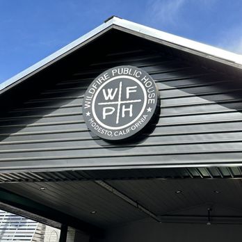 Wildfire Public House - Exterior signage of the building - Breakfast & Brunch Near Me - Modesto, California