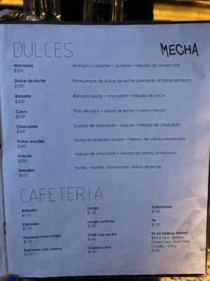 Menu photo 1 Mecha Fuego Porteño Buenos Aires, C