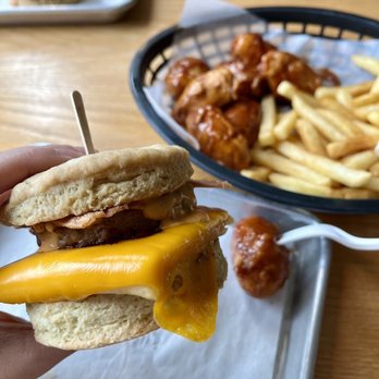Korny Vibes - Breakfast biscuit + BBQ Wyngs - Vegan Near Me - Houston, Texas Korny Vibes - Breakfast biscuit + BBQ Wyngs - Vegan Near Me - Houston, Texas
