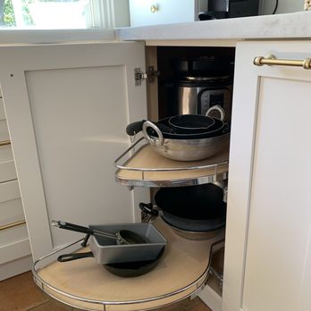 The Insider Studio - Lazy suzan corner drawers - Cabinetry Near Me - San Francisco, California The Insider Studio - Lazy suzan corner drawers - Cabinetry Near Me - San Francisco, California