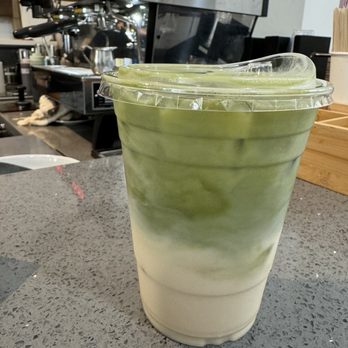 Blue House Café - Earl Grey iced Matcha with ALMOND milk - Coffee & Tea Near Me - San Francisco, California Blue House Café - Earl Grey iced Matcha with ALMOND milk - Coffee & Tea Near Me - San Francisco, California