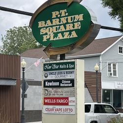 Within this plaza with parking!
