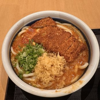 Marugame Udon - Glendale - Tomatama Curry Udon (large) - Japanese Near Me - Glendale, California Marugame Udon - Glendale - Tomatama Curry Udon (large) - Japanese Near Me - Glendale, California