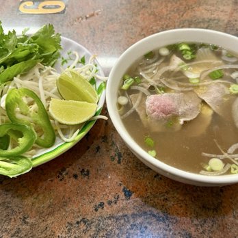 Pho Saigon City 2 - 14. Rare Steak Pho (small) - Vietnamese Near Me - Pleasant Hill, California