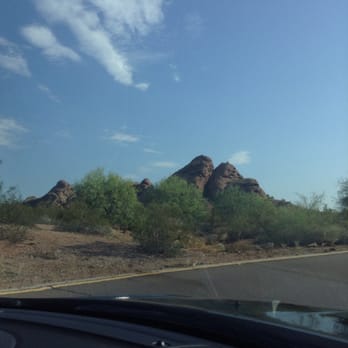 Hole-in-the-Rock - Driving towards the rock - Hiking Near Me - Phoenix, Arizona