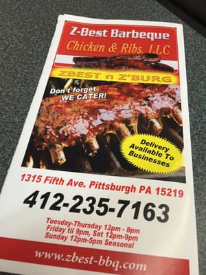 Z-Best Barbeque Chicken & Ribs by null