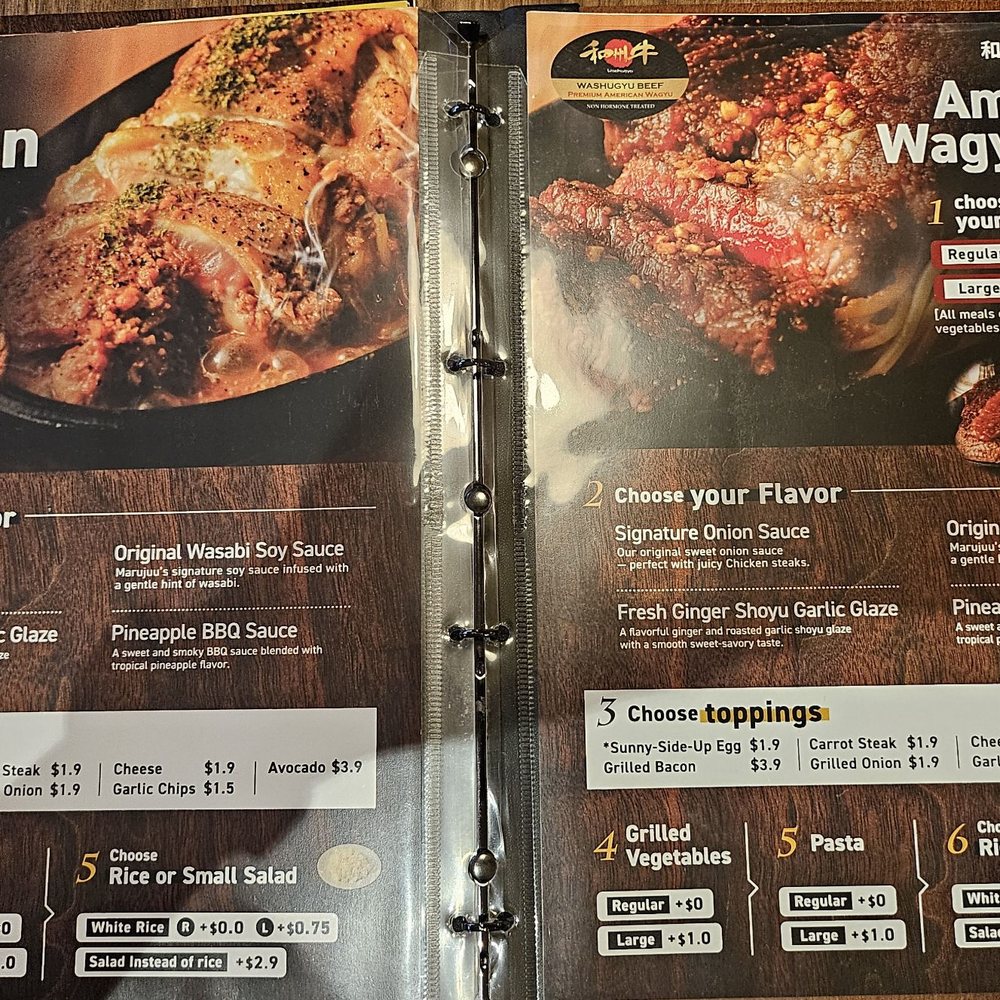 Marujuu - Menu - Japanese Near Me - Honolulu, Hawaii Marujuu - Menu - Japanese Near Me - Honolulu, Hawaii