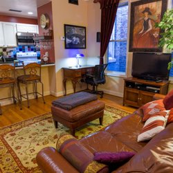 Suites at Adams Morgan - Suite 3 Living Room and Kitchen