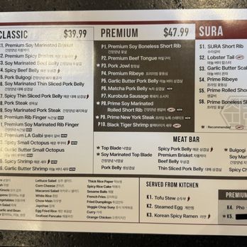 Sura Kbbq - Menu - Korean Near Me - Chula Vista, California Sura Kbbq - Menu - Korean Near Me - Chula Vista, California