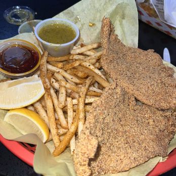 Mr Crabs - Fried Catfish Platter - Seafood Near Me - Grand Prairie, Texas
