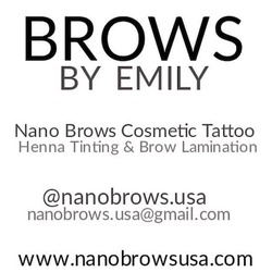 Brows by Emily - Find me on Instagram @nanobrows.usa and Facebook: https://m.facebook.com/NanoBrowsUSA