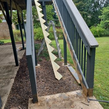 Hands on Handyman Services - the steps leading up to the house - Handyman Near Me