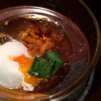 Sumika - Uni Ontama: Uni jelly w/ soft boiled egg | $9.40 - Japanese Near Me - Los Altos, California Sumika - Uni Ontama: Uni jelly w/ soft boiled egg | $9.40 - Japanese Near Me - Los Altos, California