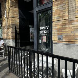 Outside seating