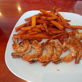 Nik's Steak & Seafood Restaurant - Shrimp and Sweet Potato Fries - Seafood Near Me - Spring, Texas Nik's Steak & Seafood Restaurant - Shrimp and Sweet Potato Fries - Seafood Near Me - Spring, Texas