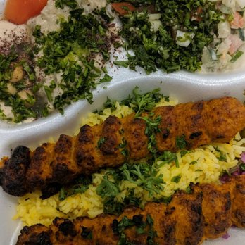 Jerusalem Bakery & Grill - Chicken Kafta Plate (to go) - Bakeries Near Me - Marietta, Georgia