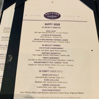 Saltine - Happy Hour menu - Seafood Near Me - Norfolk, Virginia Saltine - Happy Hour menu - Seafood Near Me - Norfolk, Virginia