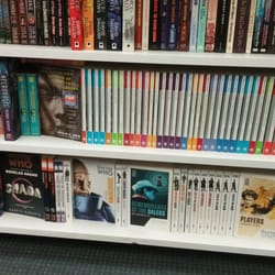 BMV Books - Two of my favorites next to each other, Doctor Who and Philip K Dick.