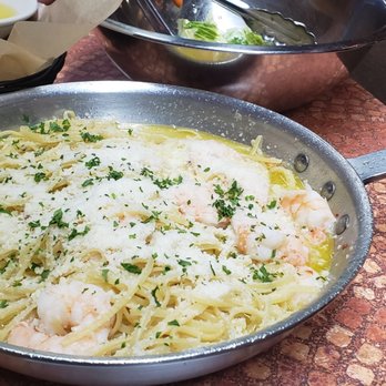 Jimmy Seas Pan Pasta - Shrimp Scampi after a hike at the Basin - Italian Near Me - Lincoln, New Hampshire Jimmy Seas Pan Pasta - Shrimp Scampi after a hike at the Basin - Italian Near Me - Lincoln, New Hampshire