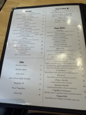 Menu photo 4 Pinocchios Natchitoches, LA