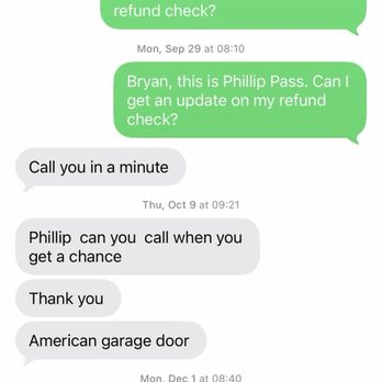 American Garage Door - Correspondence without promises refund - Garage Door Services Near Me American Garage Door - Correspondence without promises refund - Garage Door Services Near Me