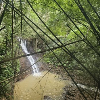 Kipu Ranch Adventures - Waterfall for cool down - Tours Near Me - Lihue, Hawaii Kipu Ranch Adventures - Waterfall for cool down - Tours Near Me - Lihue, Hawaii