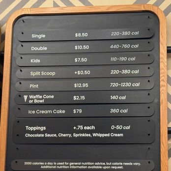 Salt & Straw - Prices and calories - Ice Cream & Frozen Yogurt Near Me - Anaheim, California Salt & Straw - Prices and calories - Ice Cream & Frozen Yogurt Near Me - Anaheim, California