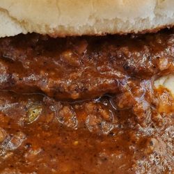 Chili burger