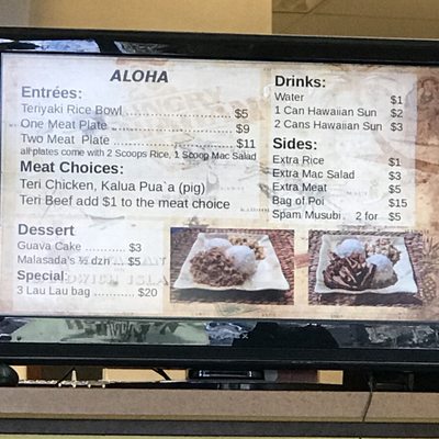Menu photo 6 Hungry Hawaiian Woods Cross, UT