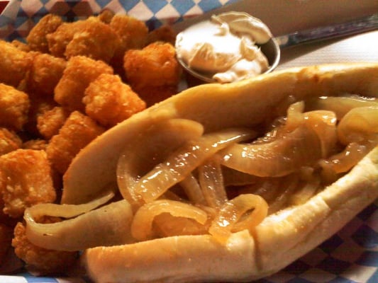 Photo of Victory Lounge - Seattle, WA, US. Chipotle Dog