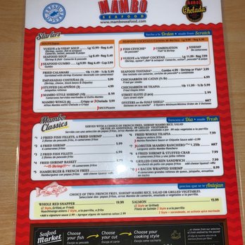 Mambo Seafood - Menus - Seafood Near Me - Katy, Texas