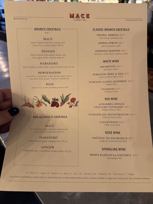 Menu photo 1 Mace New York, NY Menu photo 1 Mace New York, NY