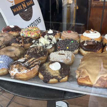 Wake n Bake - Donut display - Donuts Near Me - Wilmington, North Carolina