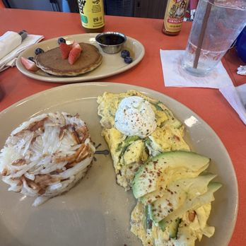 Snooze, an A.M. Eatery - Garden Harvest Omelet* Hash Browns - Breakfast & Brunch Near Me - Fort Worth, Texas Snooze, an A.M. Eatery - Garden Harvest Omelet* Hash Browns - Breakfast & Brunch Near Me - Fort Worth, Texas