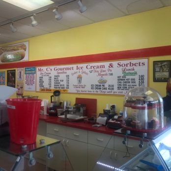 Mr C's Home Made Ice Cream - Menu - Ice Cream & Frozen Yogurt Near Me - Islamorada, Florida Mr C's Home Made Ice Cream - Menu - Ice Cream & Frozen Yogurt Near Me - Islamorada, Florida