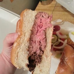 Brush Creek Inn - Bison Burger, medium