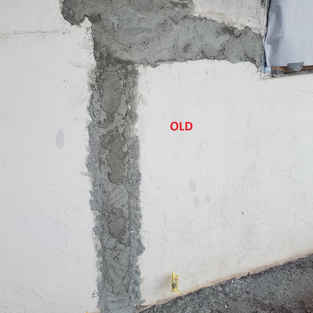 Original bad patch. Original bad patch.