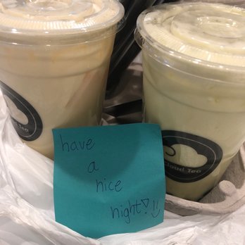 Cloud Tea - What a nice touch Honey Milk Tea - Coffee & Tea Near Me - Las Vegas, Nevada Cloud Tea - What a nice touch Honey Milk Tea - Coffee & Tea Near Me - Las Vegas, Nevada