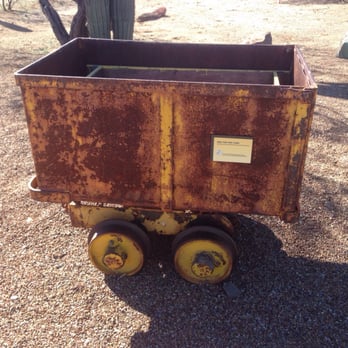 Asarco Mineral Discovery - An old mine cart... They use HUGE trucks these days - Tours Near Me - Sahuarita, Arizona