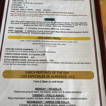 El Ambia Cubano - Cuban Near Me - Melbourne, Florida