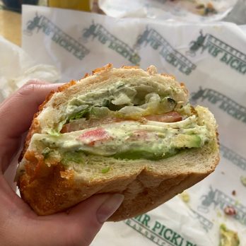 Mr Pickle's Sandwich Shop - Veggie Pestoli (Half) - Sandwiches Near Me - Martinez, California Mr Pickle's Sandwich Shop - Veggie Pestoli (Half) - Sandwiches Near Me - Martinez, California