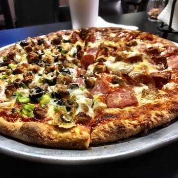 Pizza Blast - 12 inch Half combo, half all-meat - Pizza Near Me - Salida, California Pizza Blast - 12 inch Half combo, half all-meat - Pizza Near Me - Salida, California