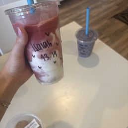smoothie and peanut butter balls smoothie and peanut butter balls