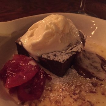 3rd Cousin - Classic brownie and vanilla ice cream, by the end of the tasting, this was the perfect sweetness I was craving - New American Near Me - San Francisco, California